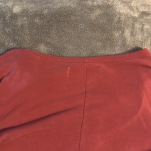 Abercrombie & Fitch Dress Womens M Long Sleeve Pink Mini V-Neck A-Line Viscose - Picture 5 of 6